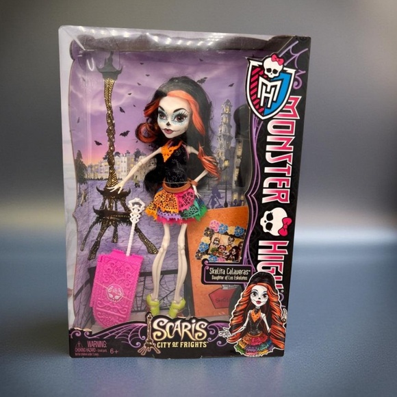 Monster High Skelita Calaveras Monster High Scaris Dolls NIB Discontinued - Picture 8 of 11